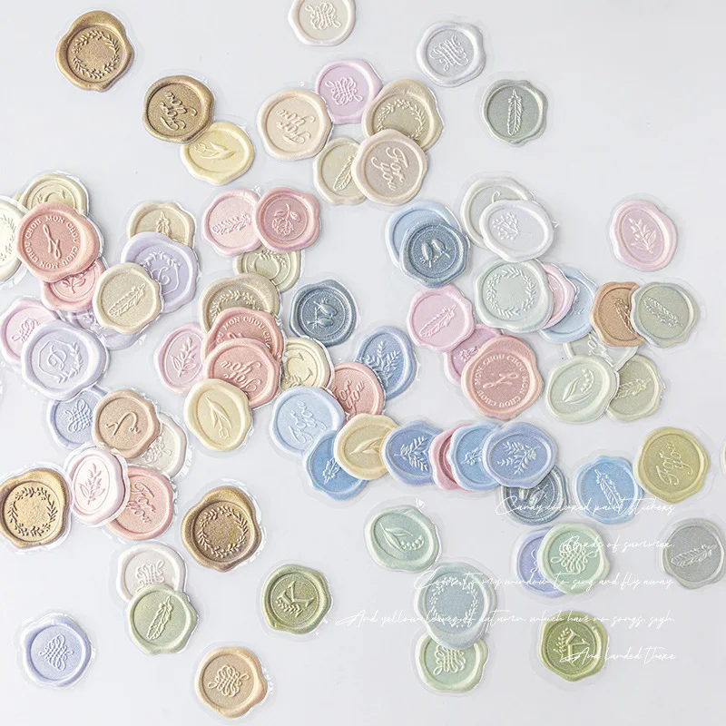 Wax Seal Stamp Kit - 1/2/3/4set Vintage Wax Seal Stamp Stickers