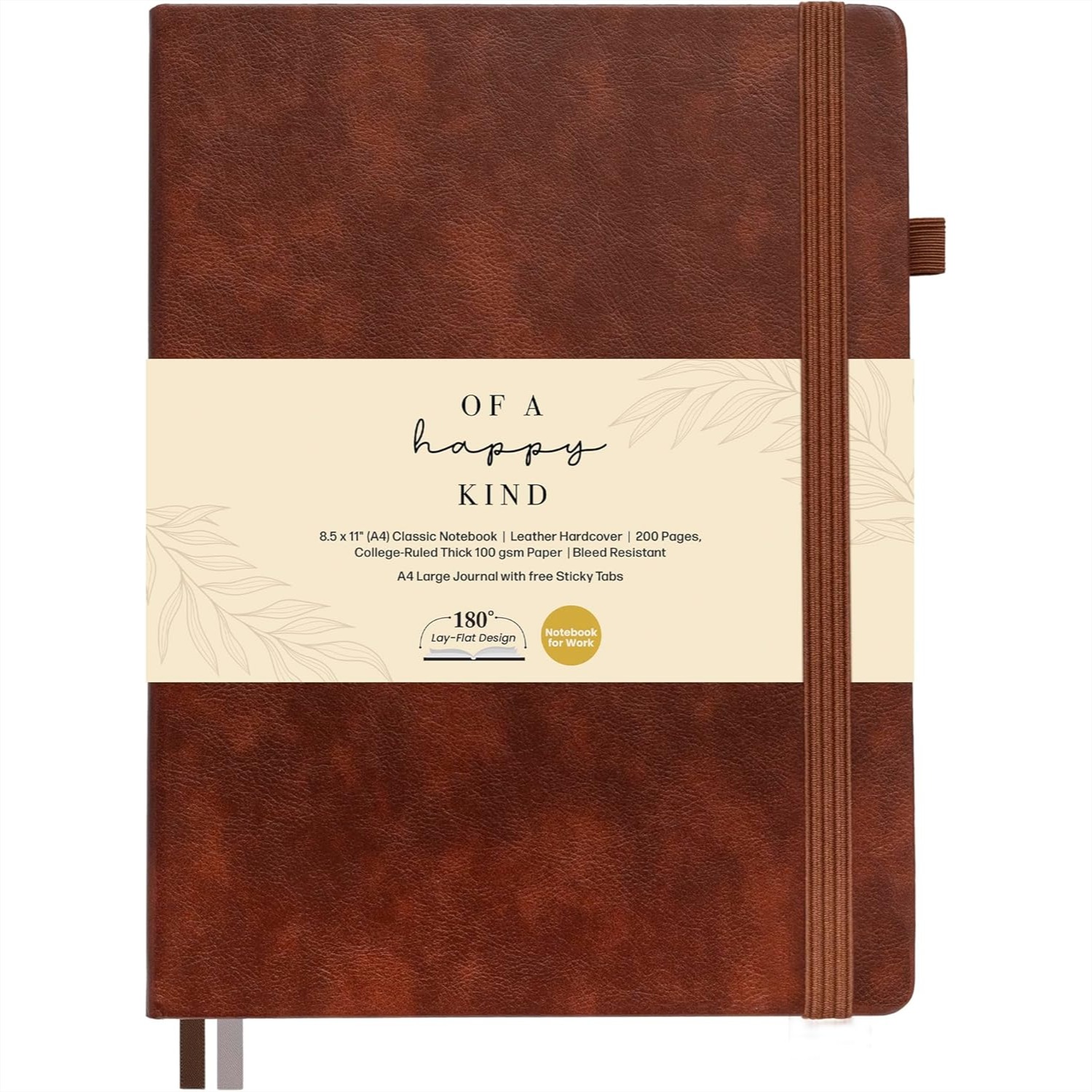 Journal Leather Hardcover - A4 Leather Journal Notebook 8.5x11