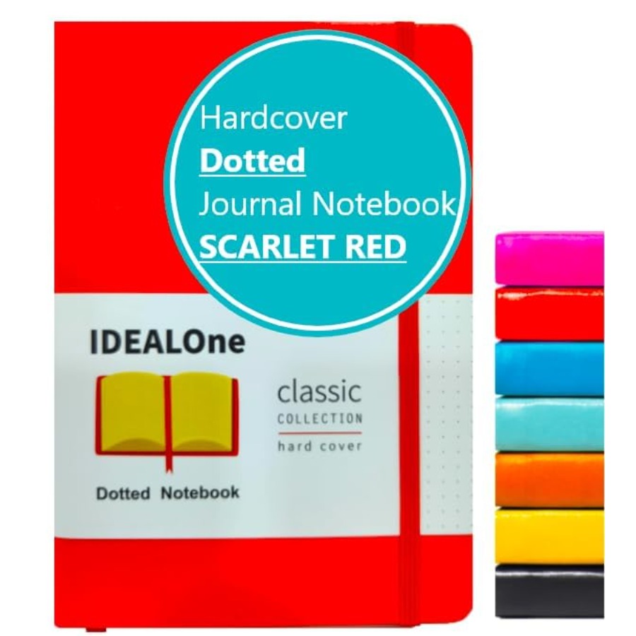 Journal Leather Hardcover - Dotted Hardcover Leather Notebook Journal Work,