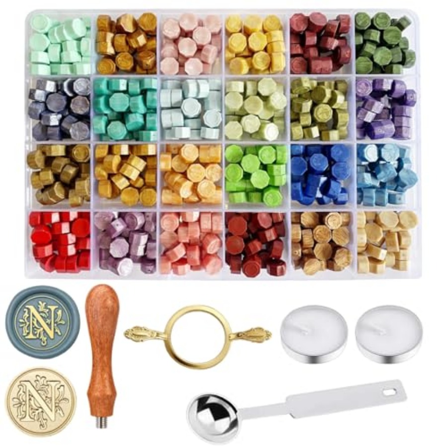 Wax Seal Stamp Kit - Wax Seal Stamp Kit - Sealing