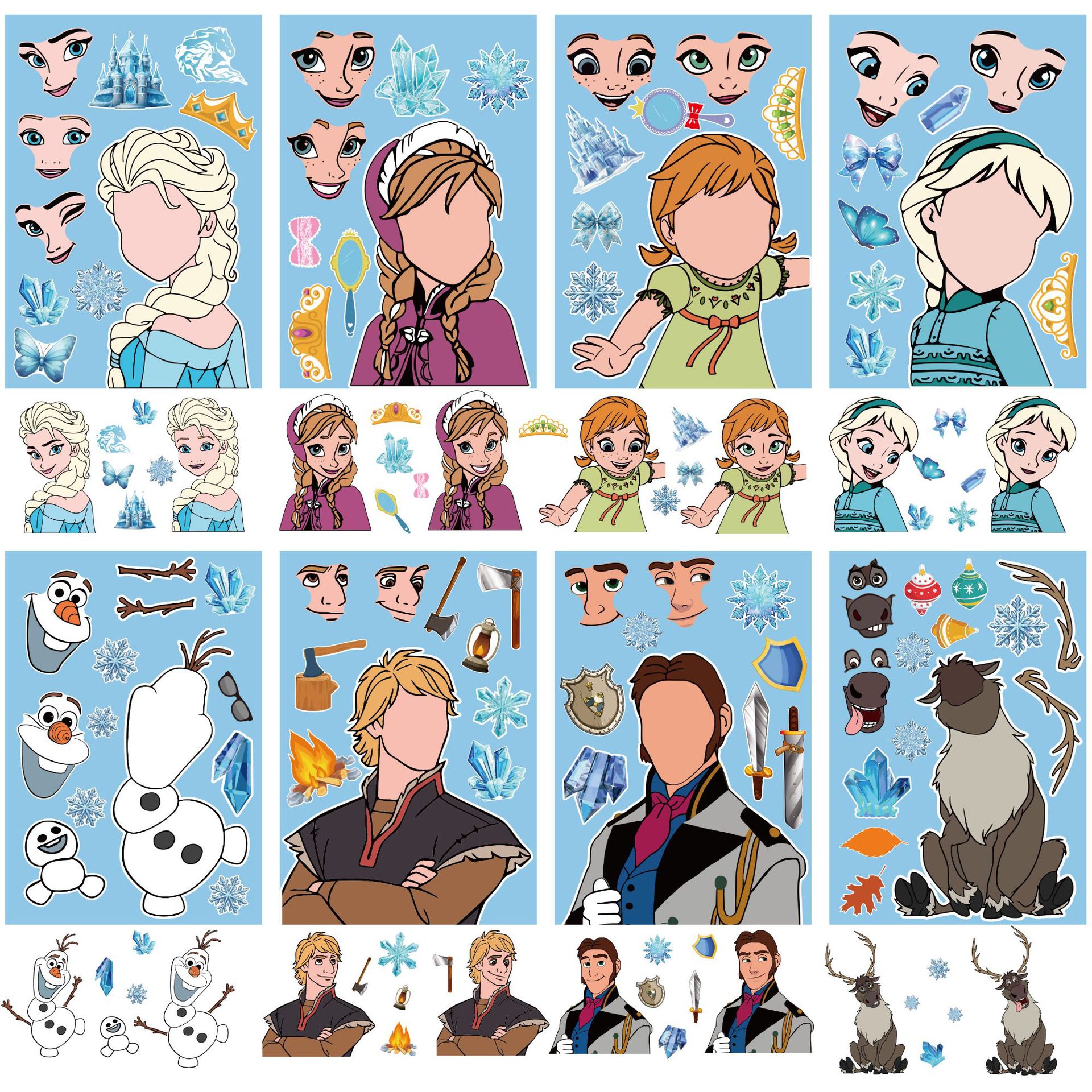 Frozen Queen Party Sticker Els - Memo Pad Sticky ulasan dan harga