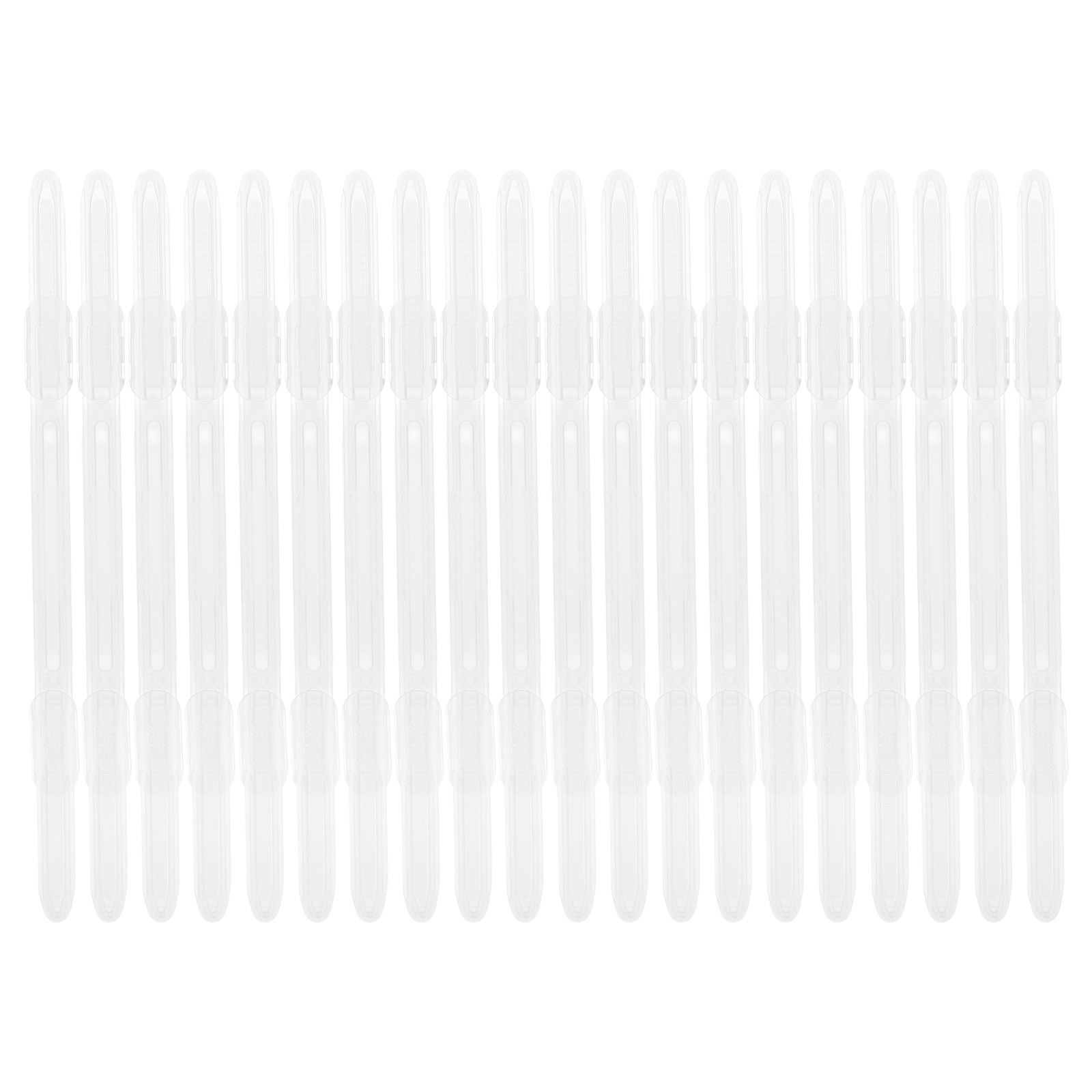 20Pcs Flexible Plastic Binder  - Binding Comb Plastic ulasan dan harga