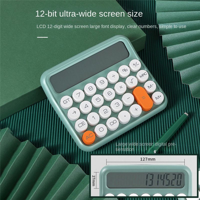AB30 12 Digits Square Calculat - Stationery Office ulasan dan harga