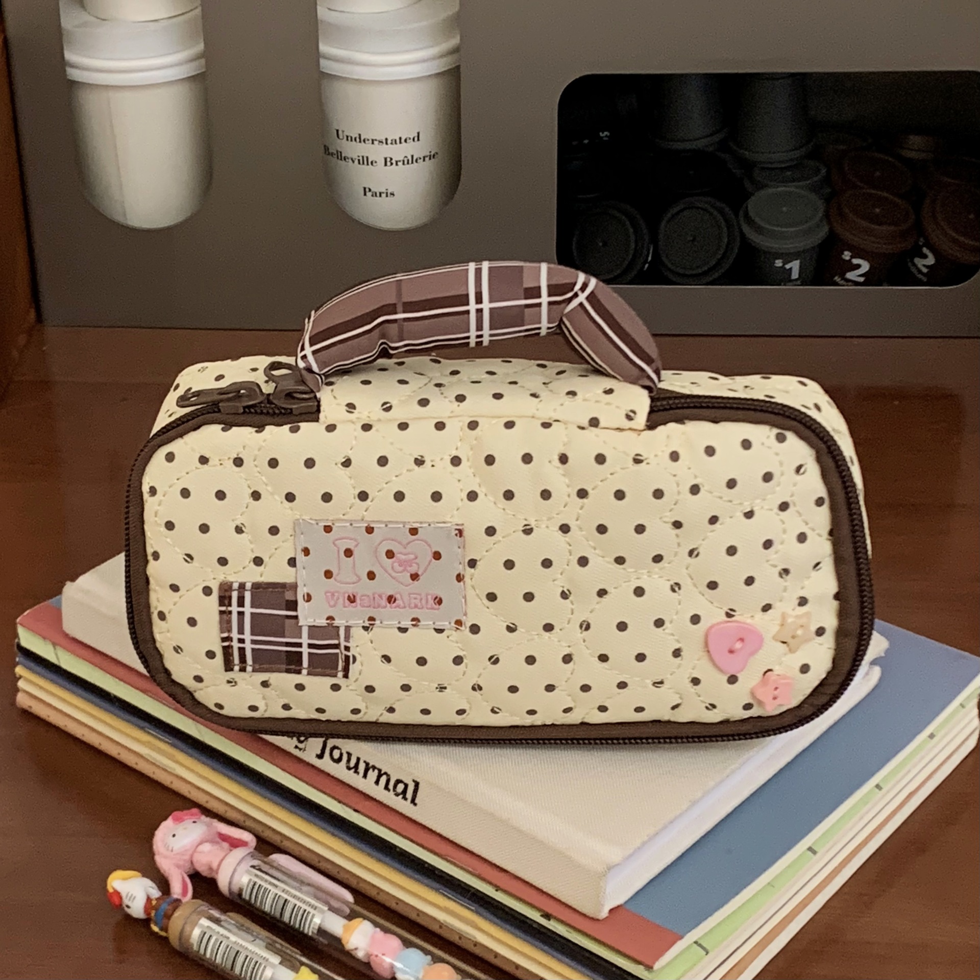 Star Dot Large Capacity Bag wi - Pencil Case Large ulasan dan harga