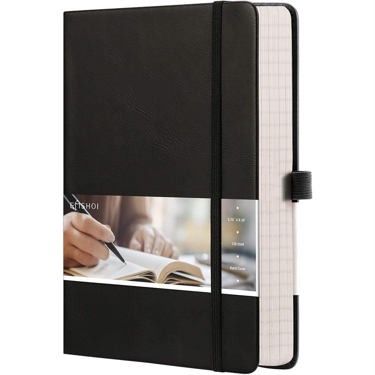 A5 Graph Notebook 256 Pages Ha - Journal Leather Hardcover ulasan dan harga