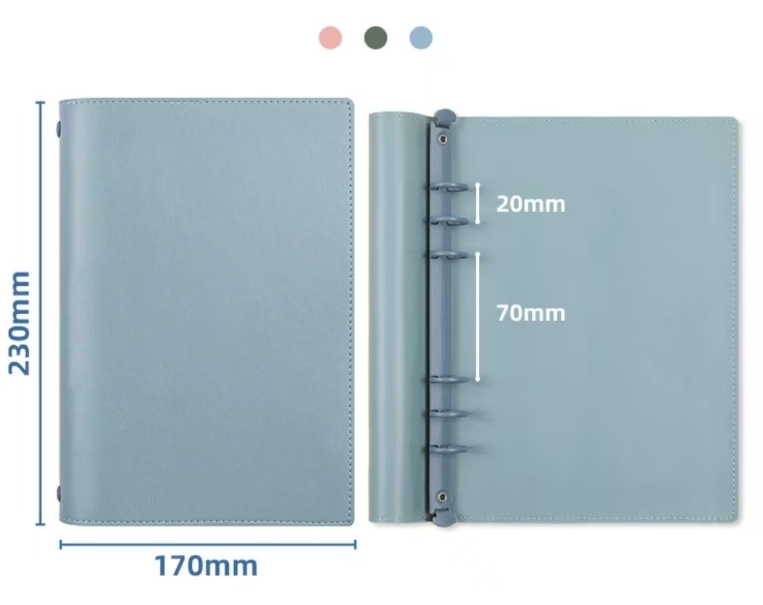 New A5 Soft PU leather/Cloth N - Index Tab Divider ulasan dan harga