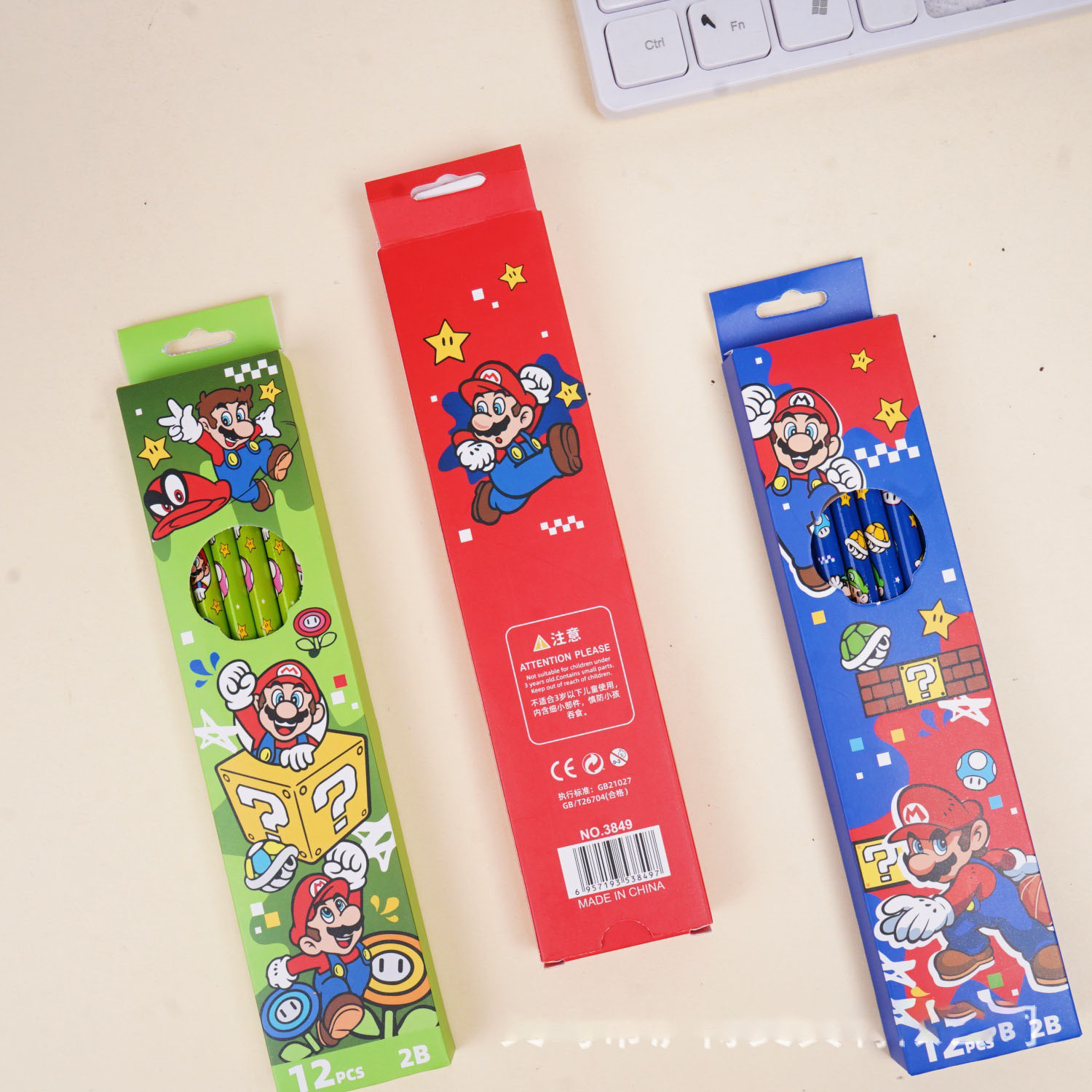 Super Mario element 2B pencil. - Stationery Office ulasan dan harga