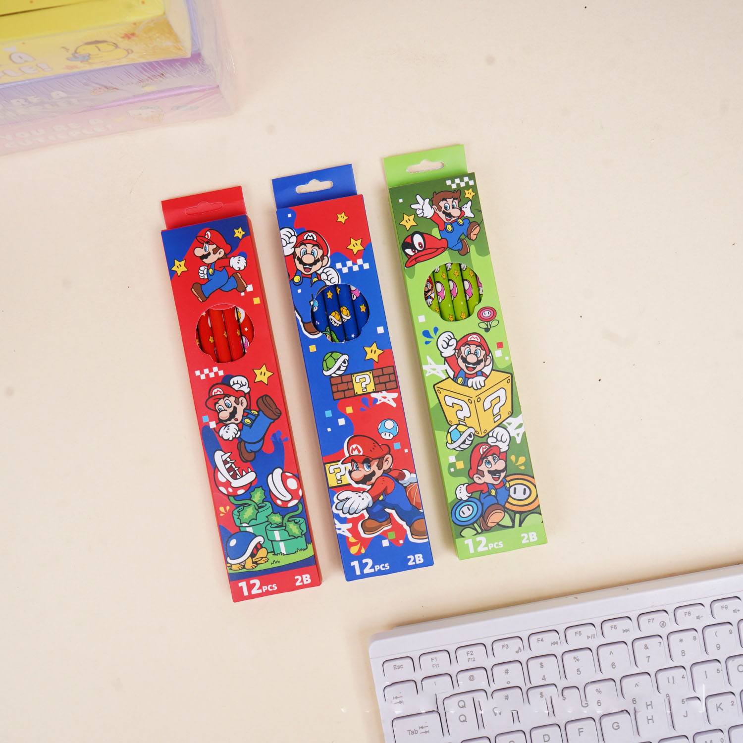 Super Mario element 2B pencil. - Stationery Office ulasan dan harga