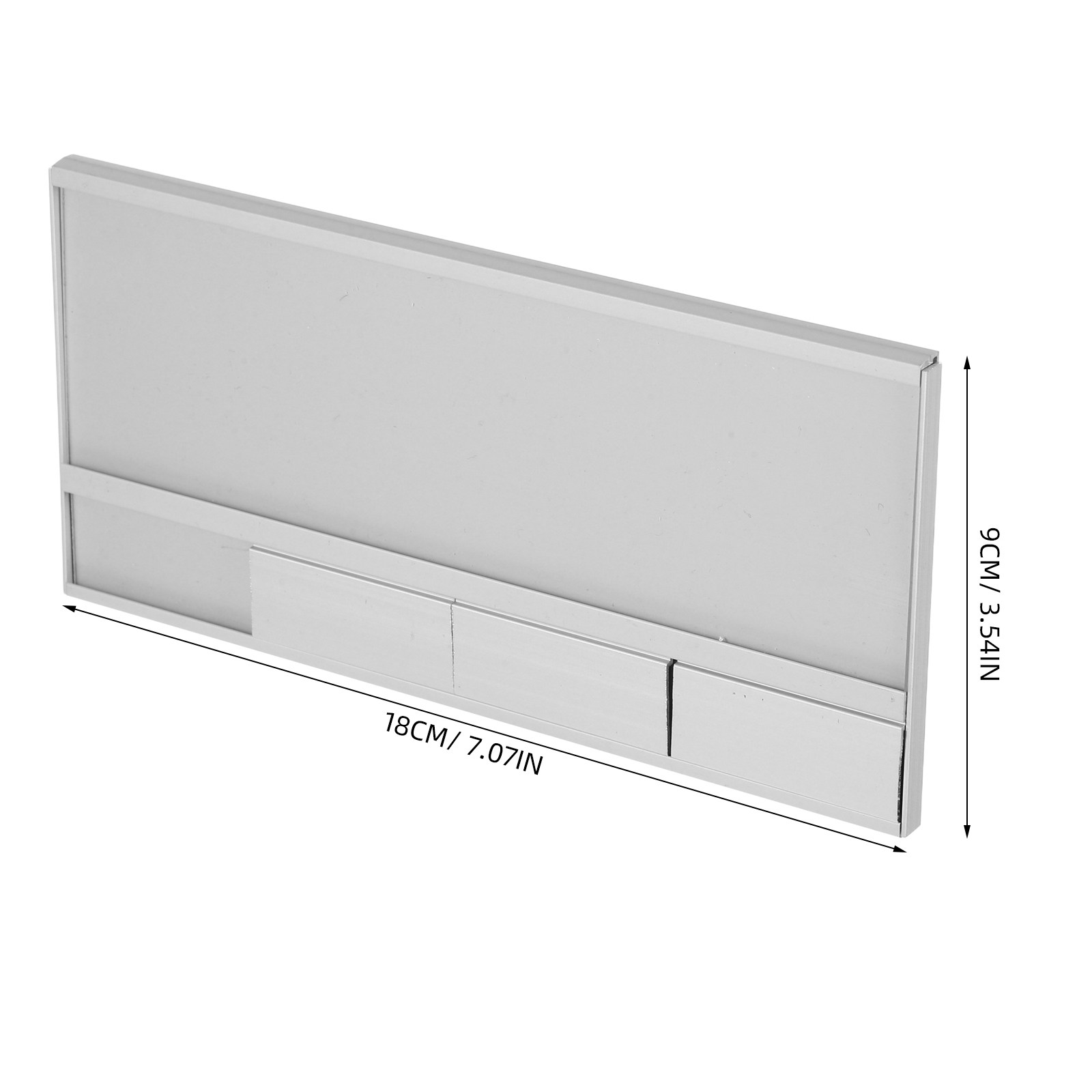 Premium Aluminum Alloy Namepla - Desk Name Plate ulasan dan harga