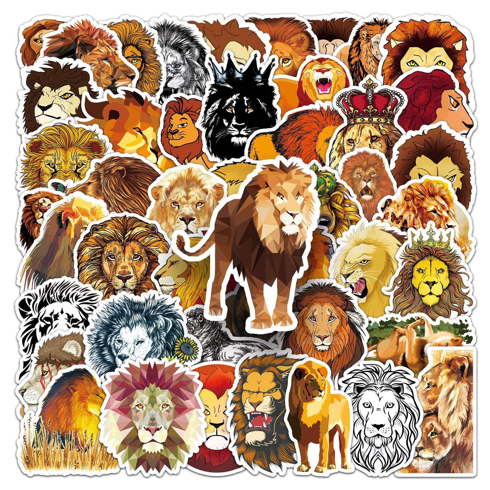 50-Pack Lion Graffiti Stickers - Lion Stationery & Office Supply(Kunshan)Co.Ltd ulasan dan harga