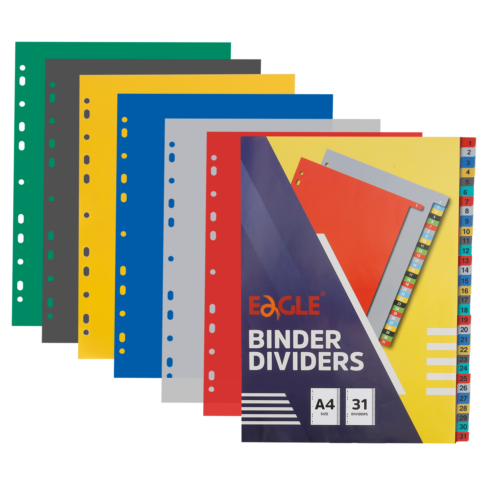 EAGLE A4 Binder Index Divider  - Index Tab Divider ulasan dan harga