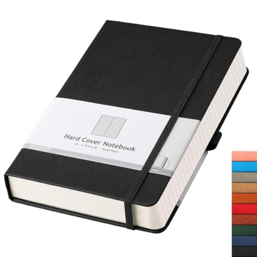 Thick Journal Lined Notebook - - Journal Leather Hardcover ulasan dan harga