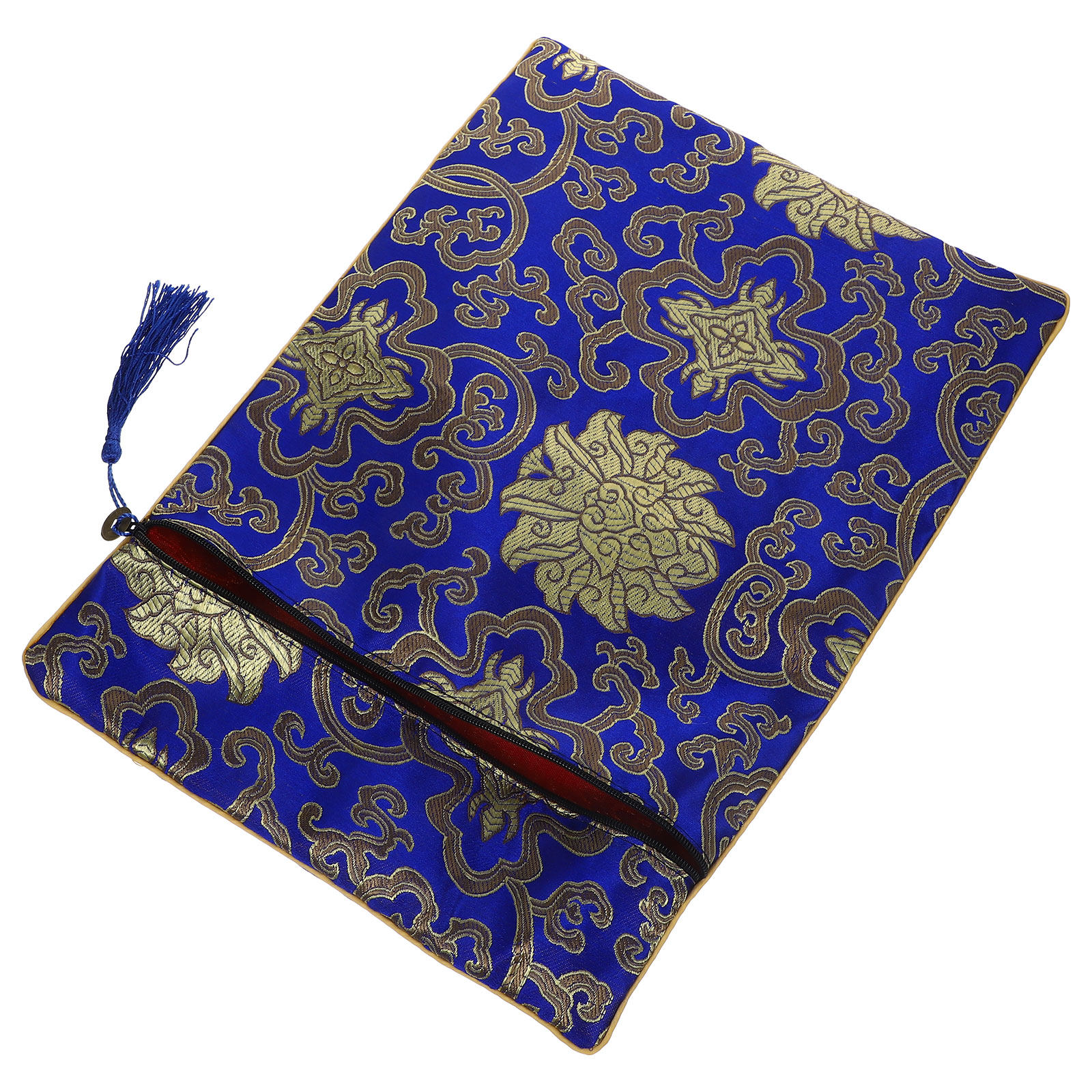 Chic Chinese Pattern Zipper Pe - Pencil Case Large ulasan dan harga