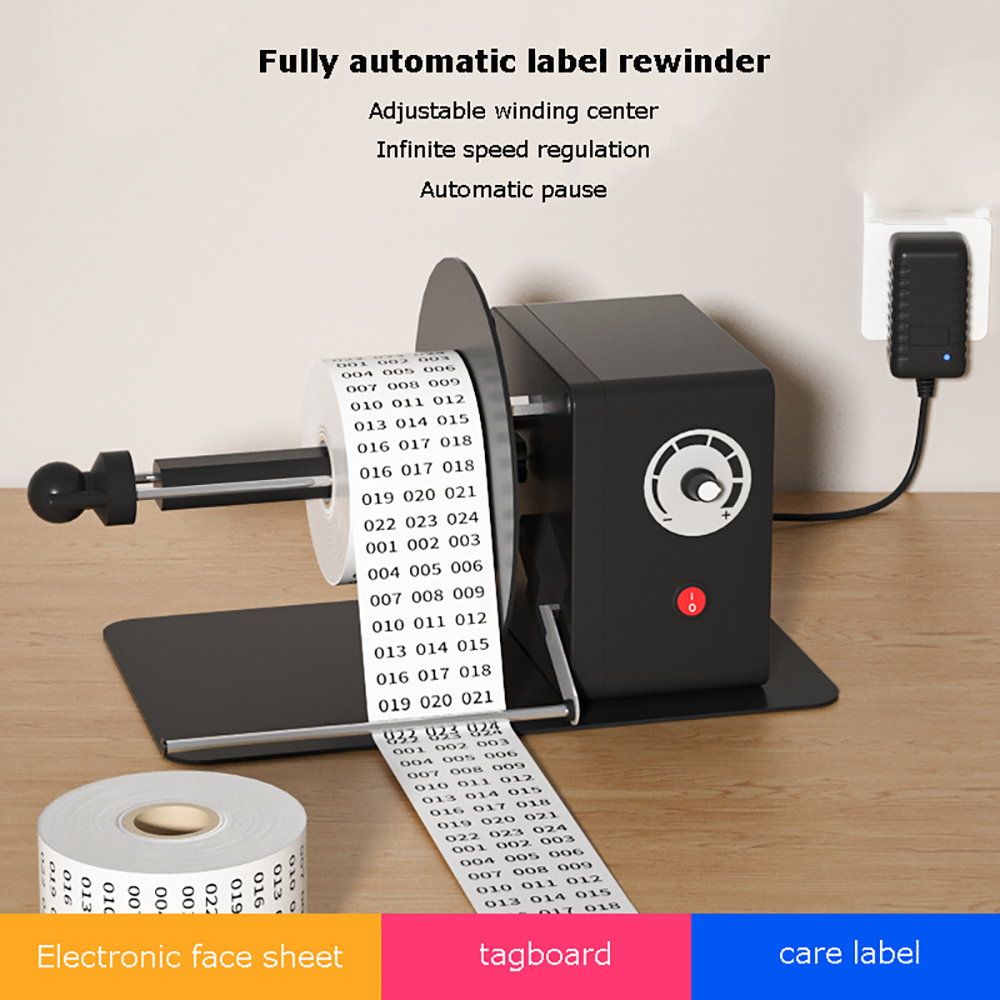 Automatic Label Rewinder Bi-di - Sticker Label Roll ulasan dan harga