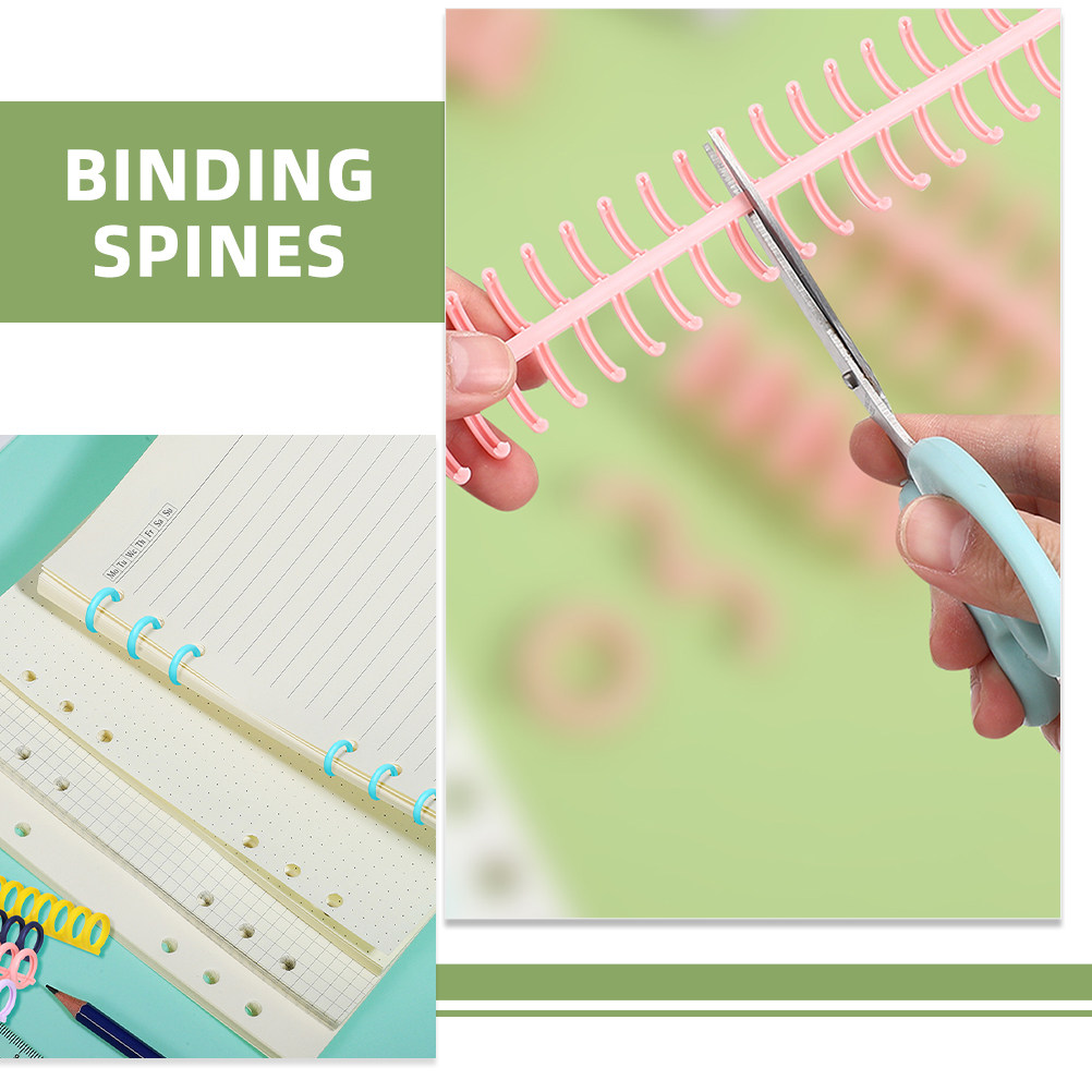 30Pcs Plastic Spiral Binding C - Binding Comb Plastic ulasan dan harga