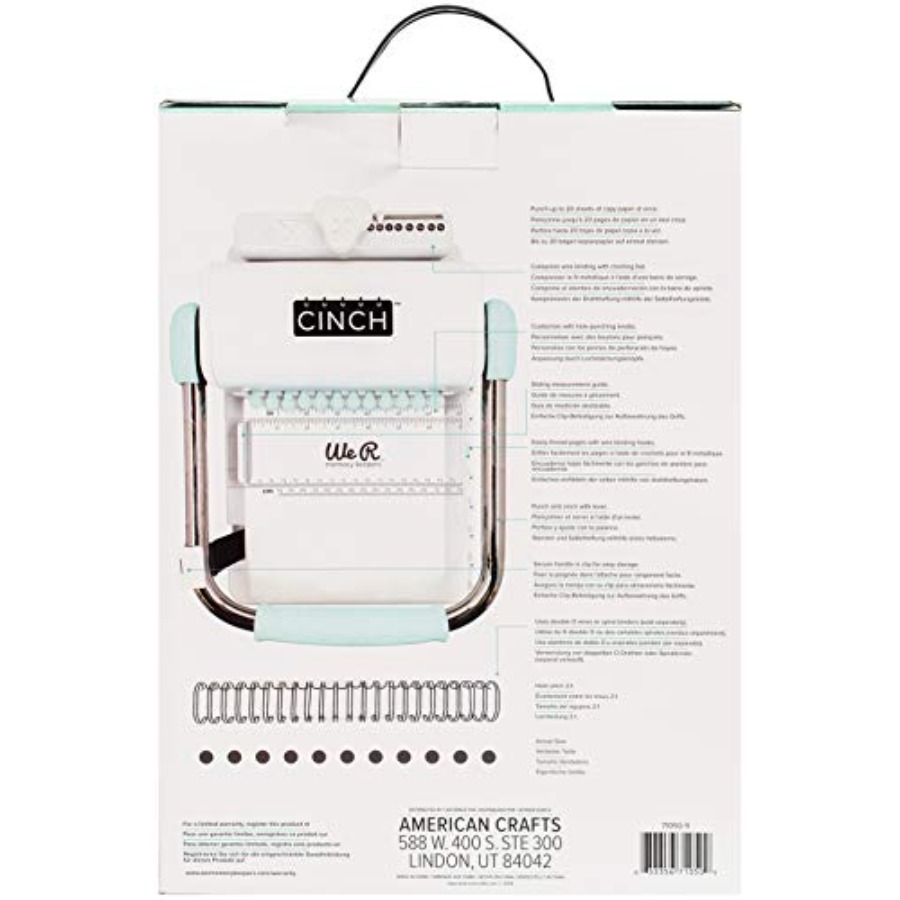 Cinch Book Binding Machine Ver - Binding Comb Plastic ulasan dan harga