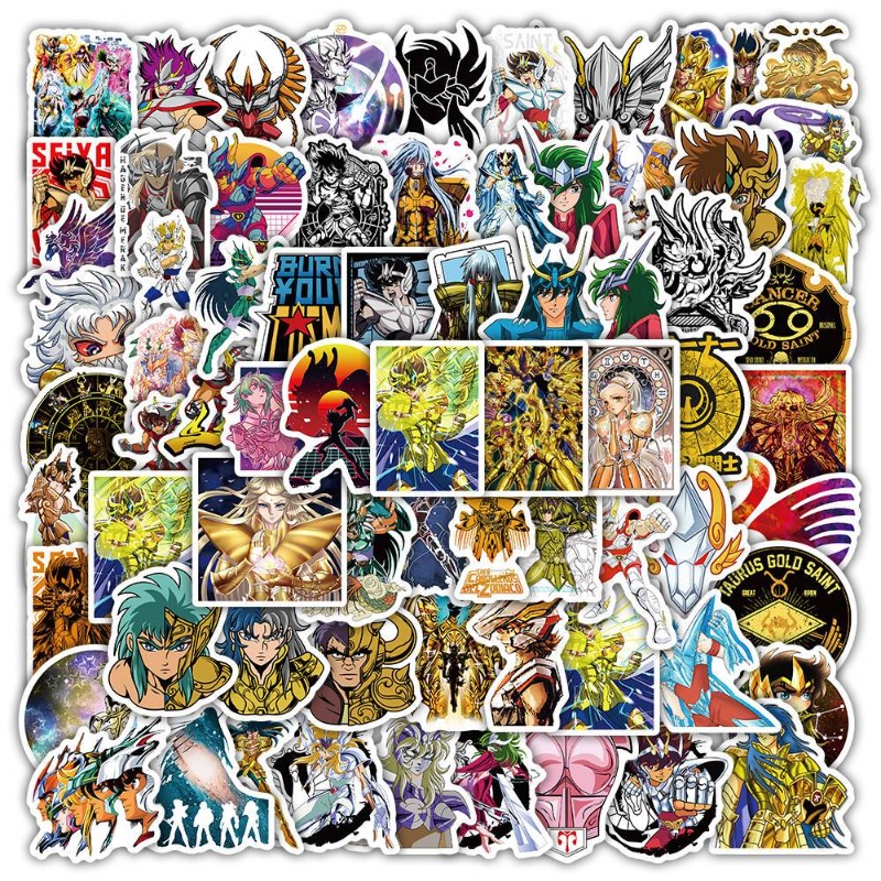 101Pcs Saint Seiya Anime Stick - Stationery Office ulasan dan harga