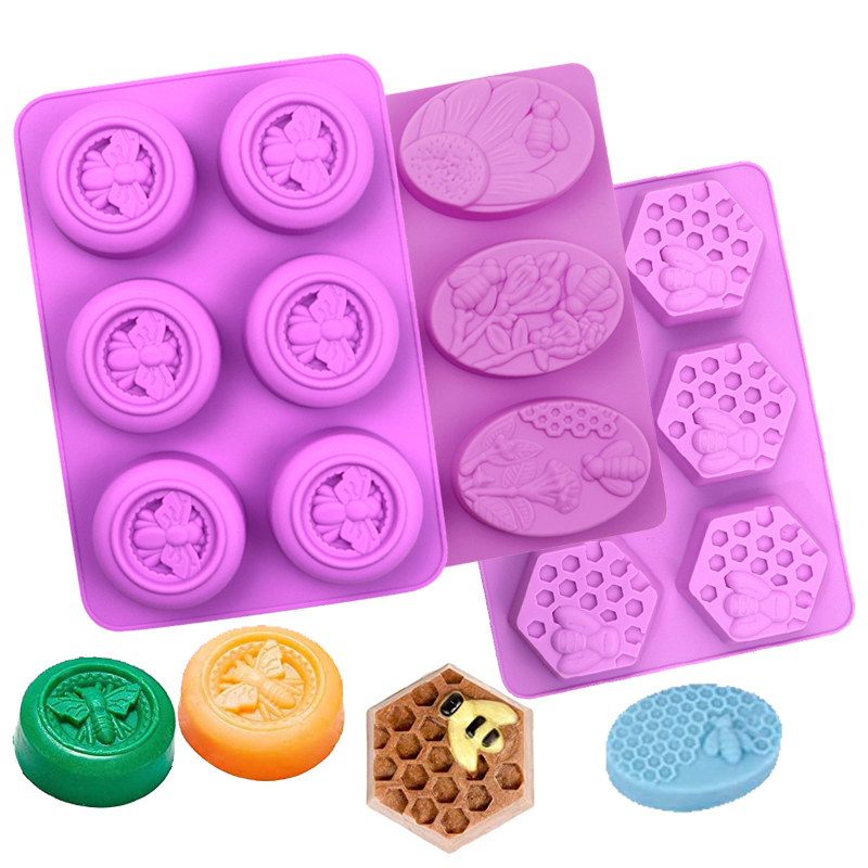 Honeycomb Soap Mold 3D Bumble  - Wax Seal Stamp Kit ulasan dan harga