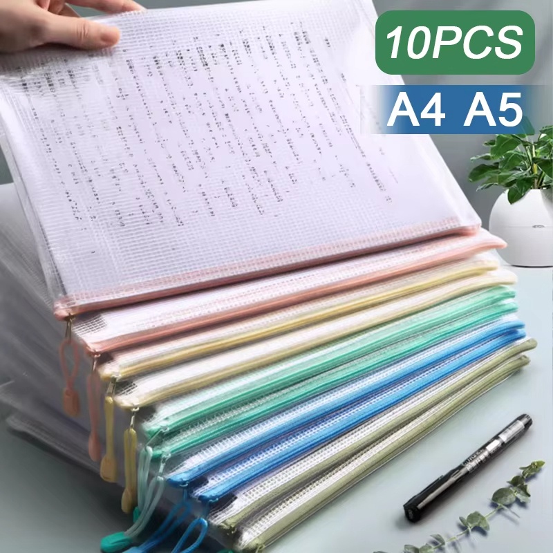 5-30pcs Multipurpose Mesh Zipp - Is Stationery Office Supply ulasan dan harga