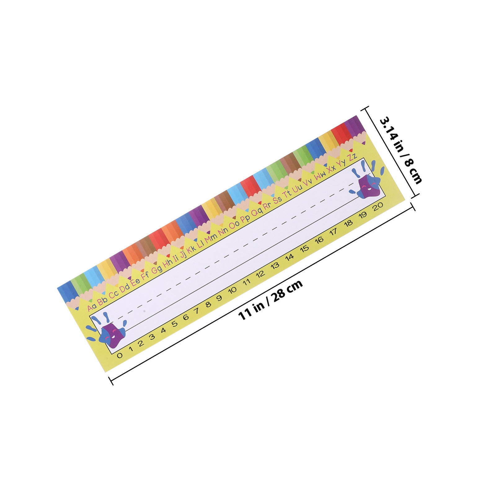 1Set Coated Paper Name Tags fo - Desk Name Plate ulasan dan harga