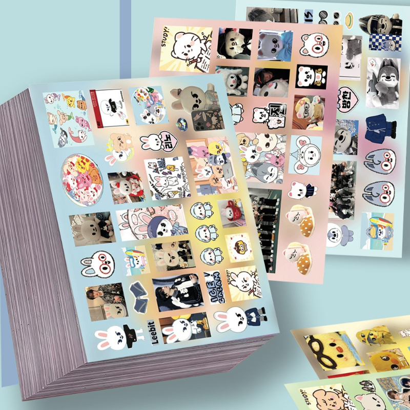 SKZOO Stray Kids Wolf chan Fox - Memo Pad Sticky ulasan dan harga