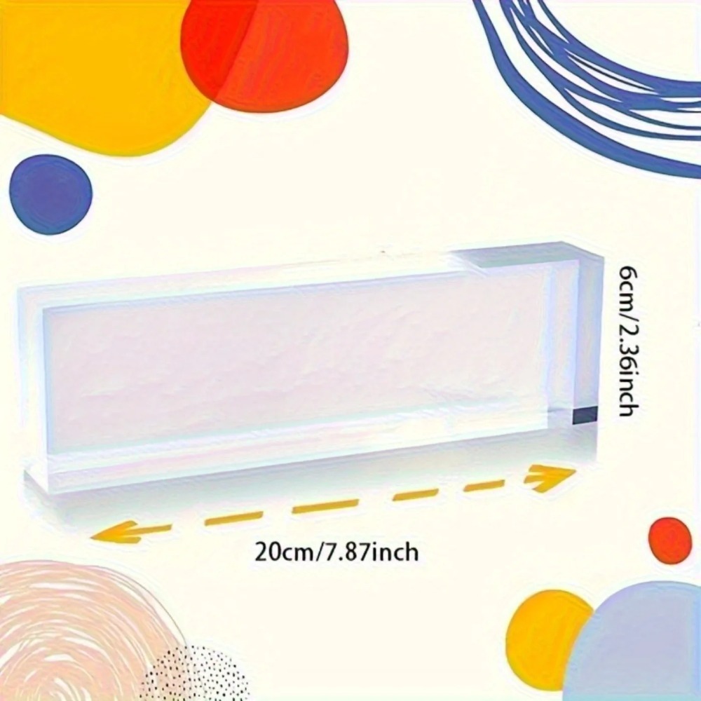 Custom Acrylic Name Plate for  - Desk Name Plate ulasan dan harga