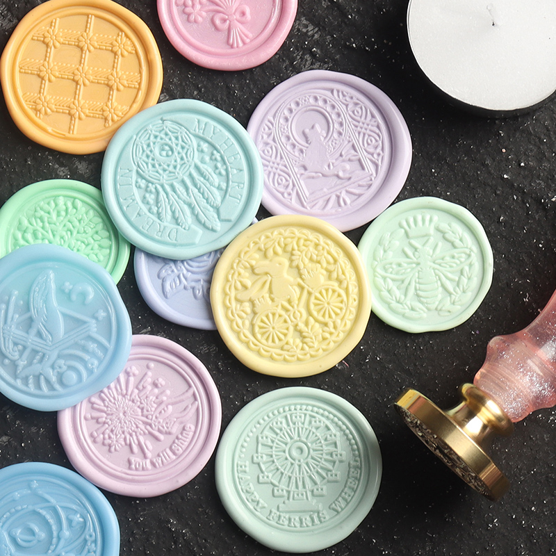 100pcs/Bag Mix Color Wax Beads - Wax Seal Stamp Kit ulasan dan harga
