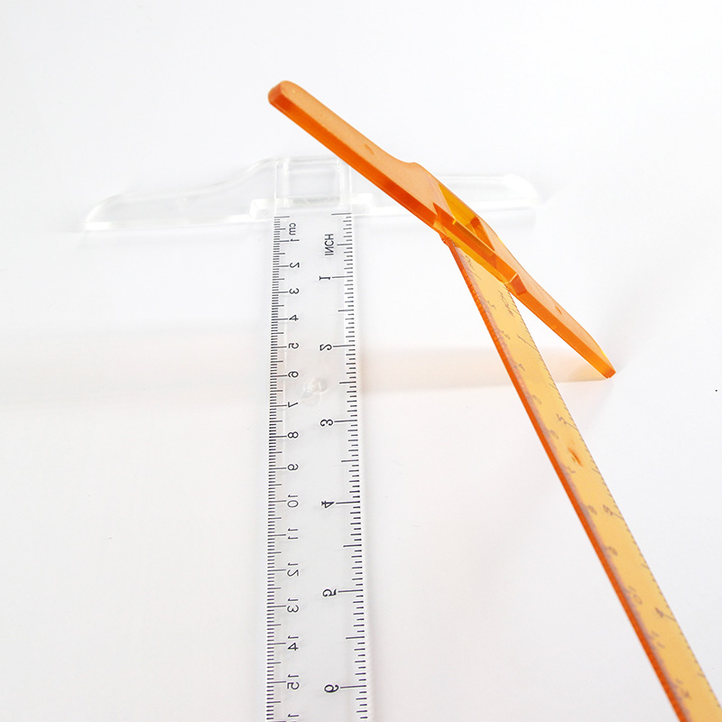 1Pc T-shaped Double Side Scale - Is Stationery Office Supply ulasan dan harga