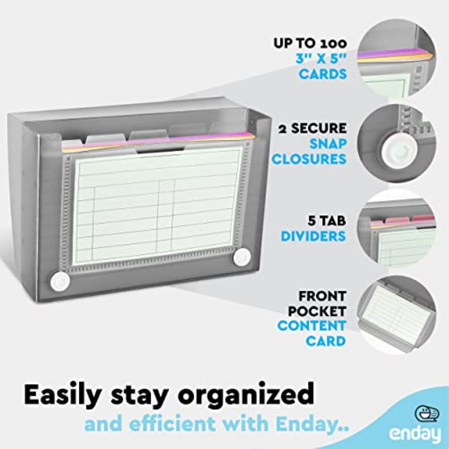 Index Card Holder 3x5, Index C - Index Tab Divider ulasan dan harga