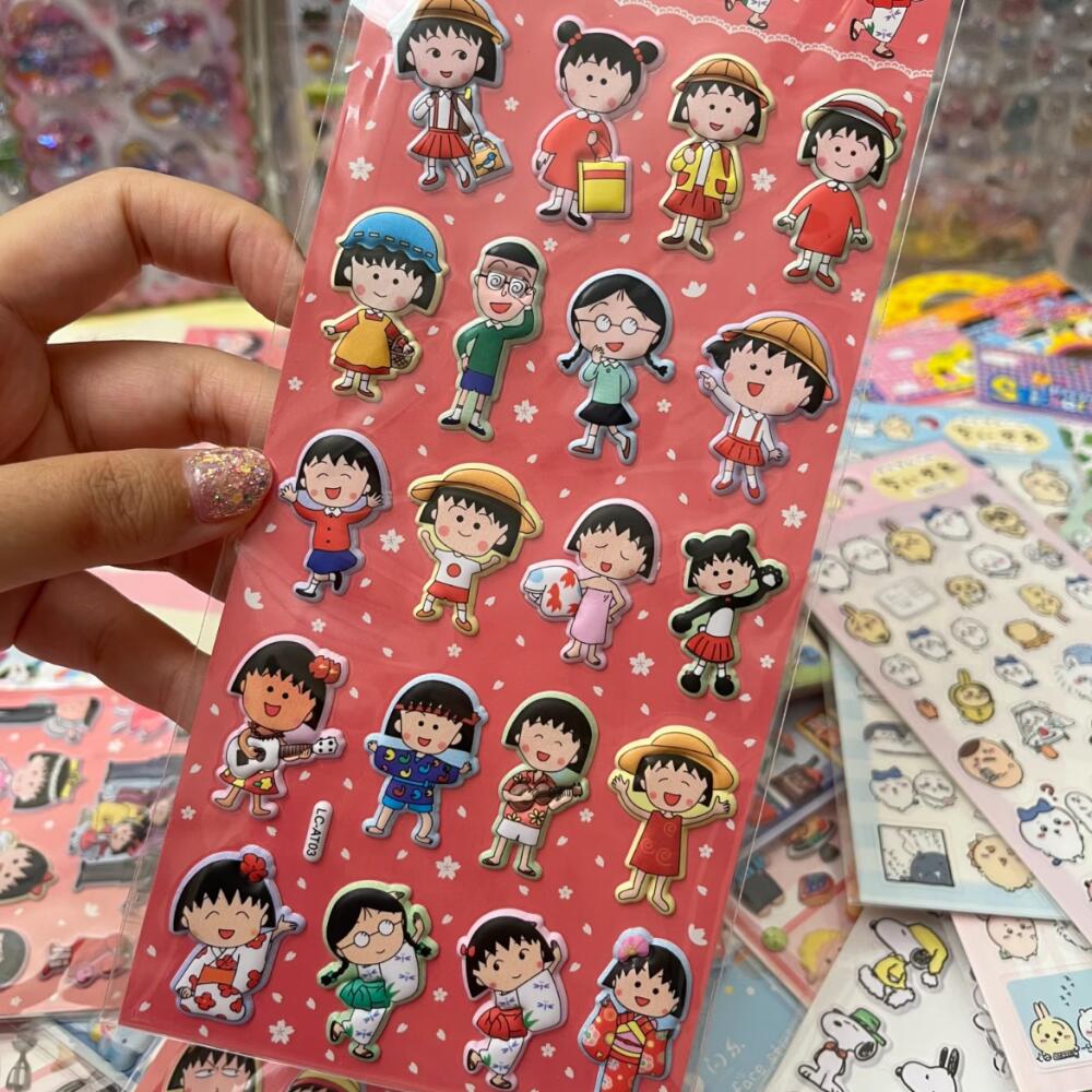 Chibi Maruko-Chan Three-Dimens - Memo Pad Sticky ulasan dan harga