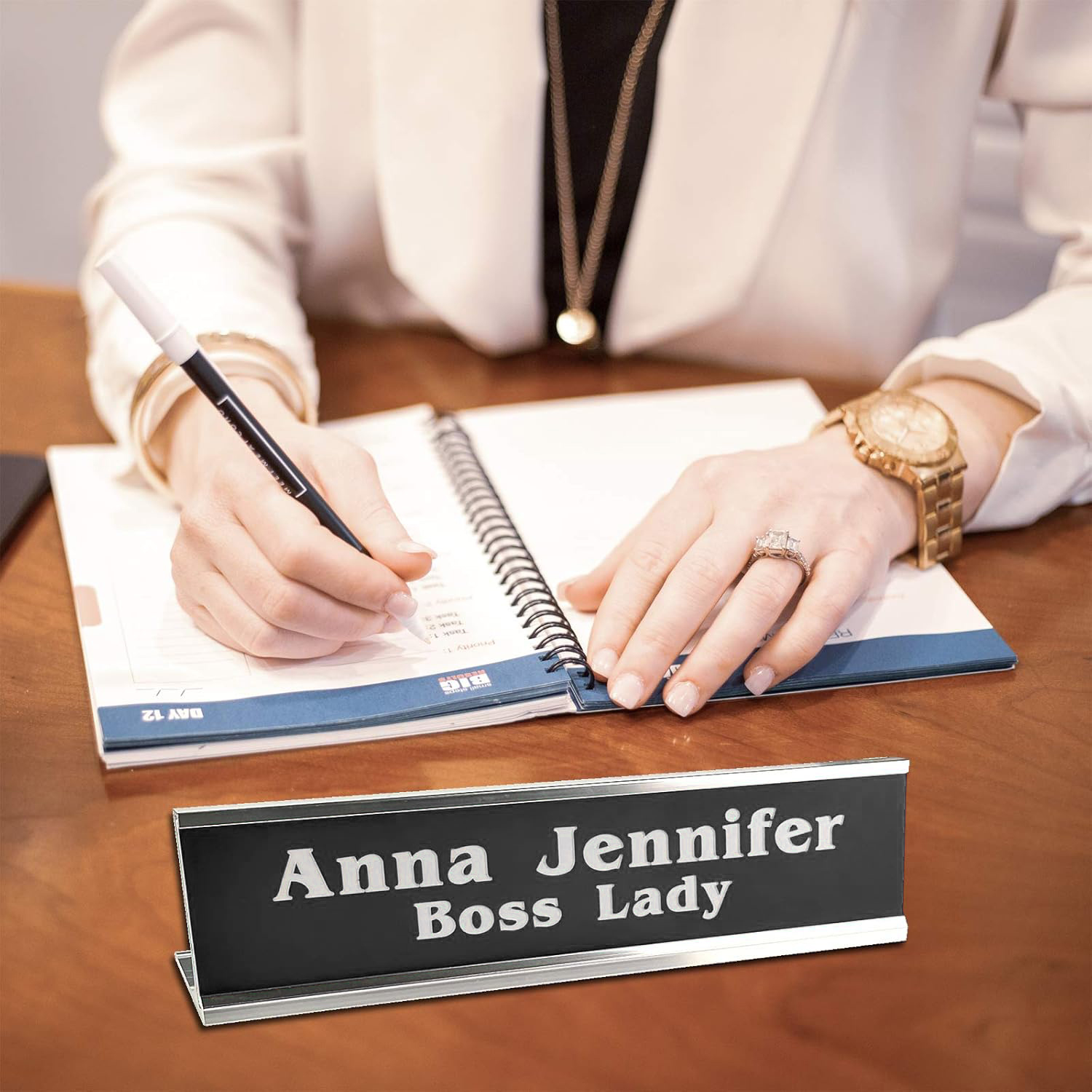 Free Personalized Custom Offic - Desk Name Plate ulasan dan harga