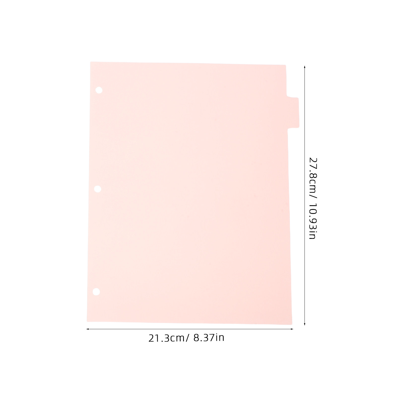 8 Sheets Binder Dividers Plast - Index Tab Divider ulasan dan harga