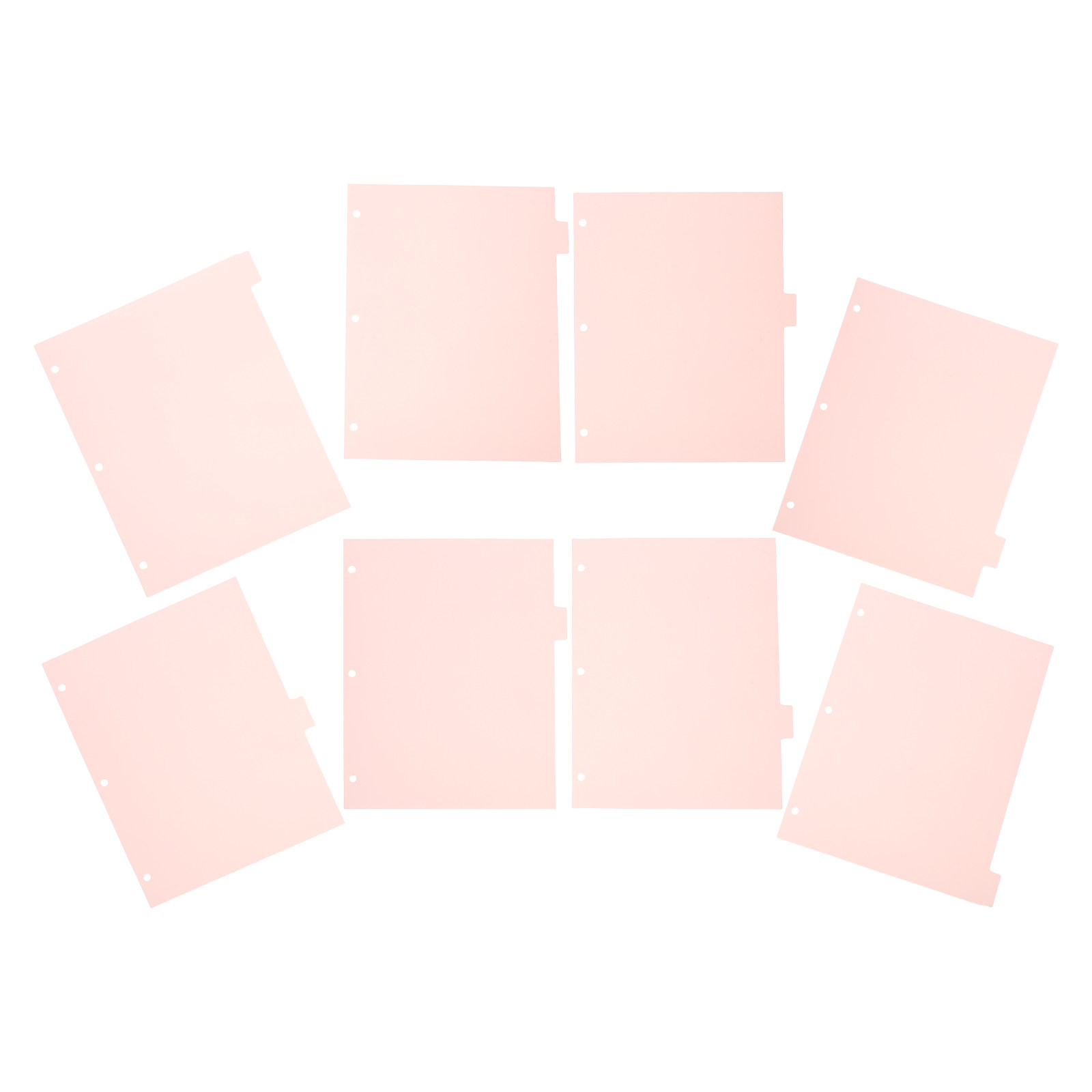8 Sheets Binder Dividers Plast - Index Tab Divider ulasan dan harga