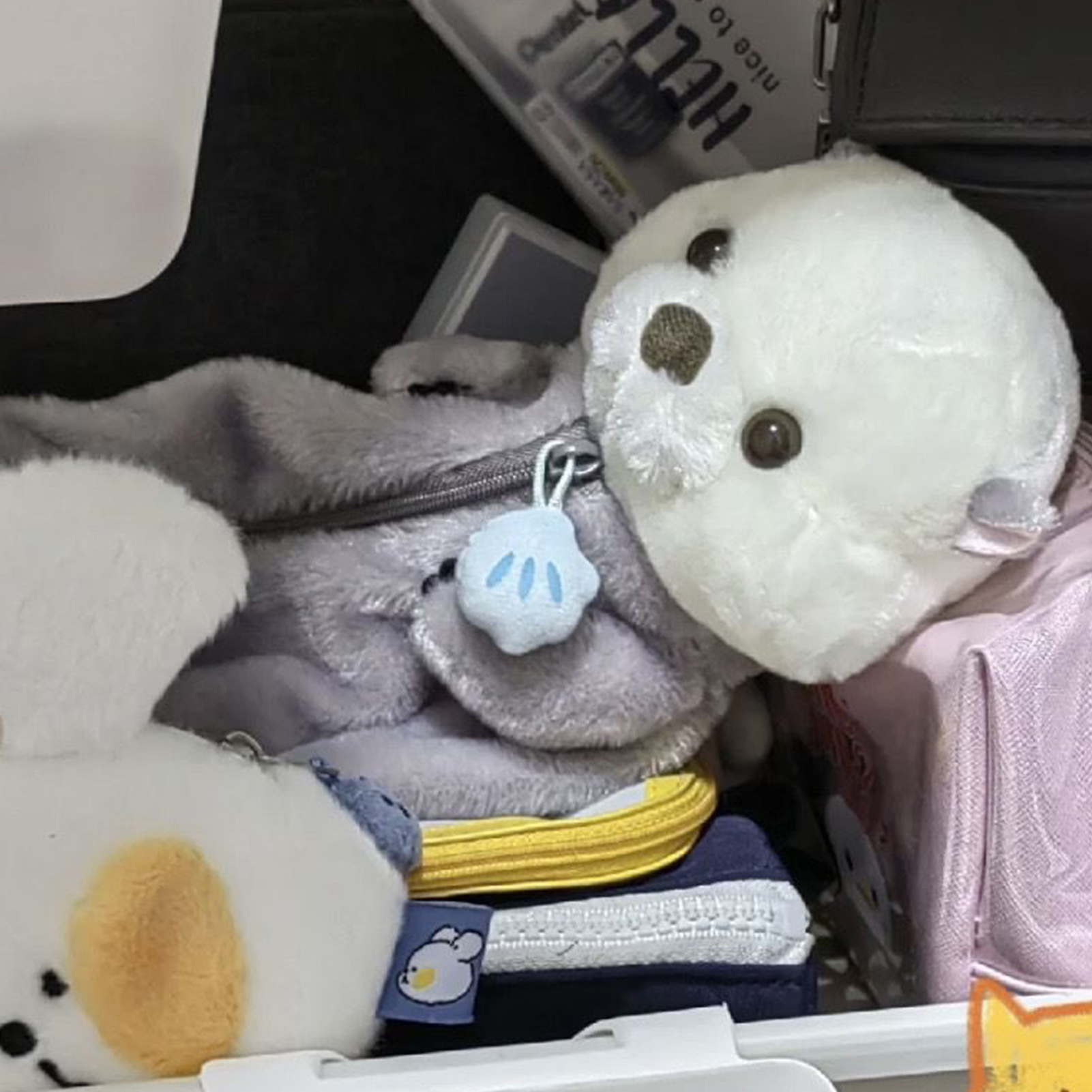 Creative Plush Toy Pencil Case - Stationery Office ulasan dan harga