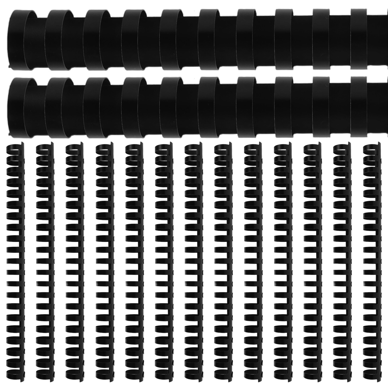 50Pcs Binding Rings Plastic 21 - Binding Comb Plastic ulasan dan harga