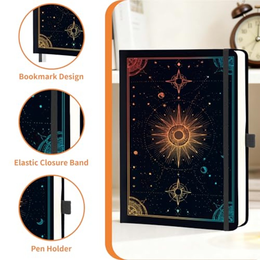 Lined Journal Notebook for Wom - Journal Leather Hardcover ulasan dan harga