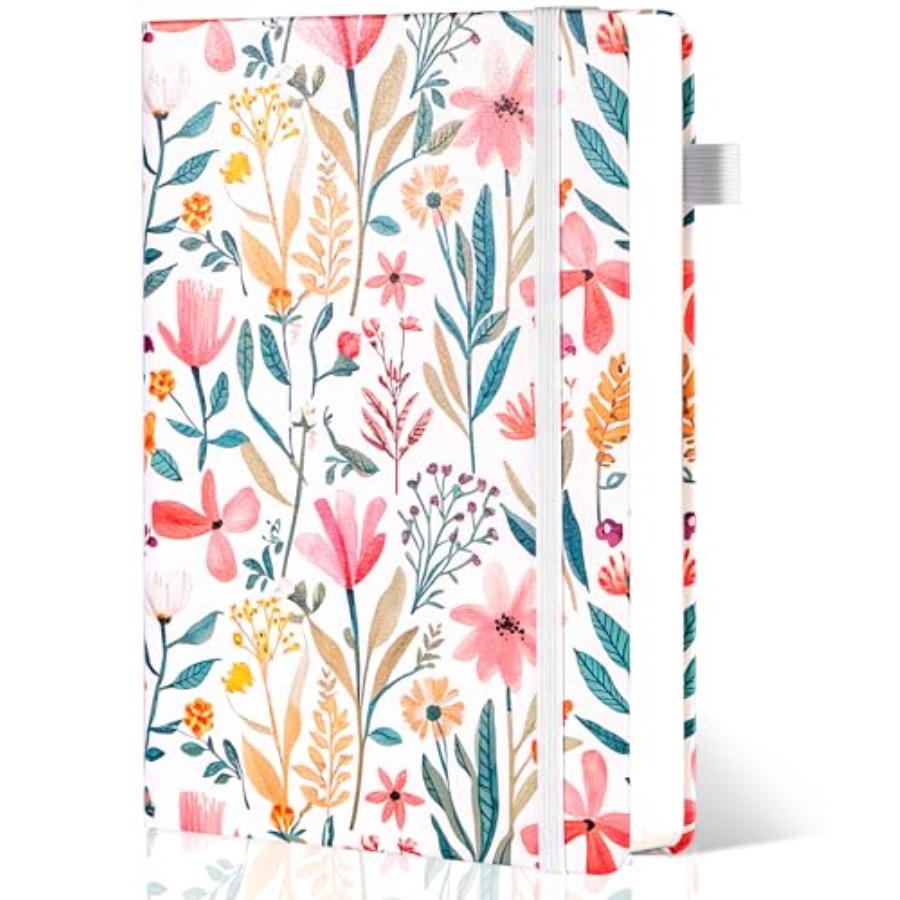 Floral Lined Journal for Women - Journal Leather Hardcover ulasan dan harga