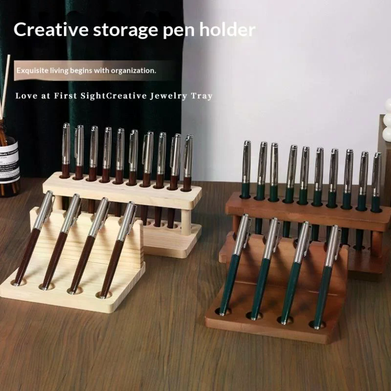 Walnut Wood Test Tube Rack Mul - Is Stationery Office Supply ulasan dan harga