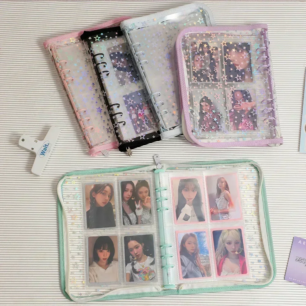 A5 Laser Star Zipper Binder Co - Binding Comb Plastic ulasan dan harga