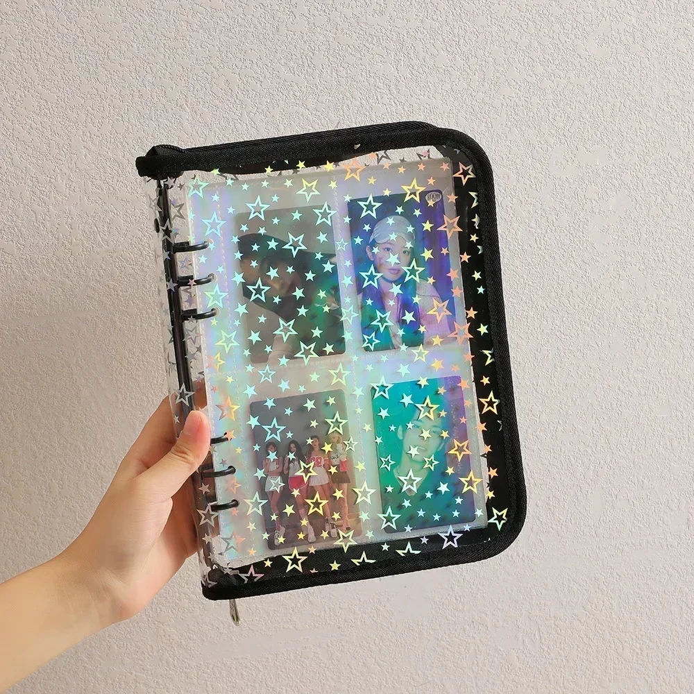 A5 Laser Star Zipper Binder Co - Binding Comb Plastic ulasan dan harga