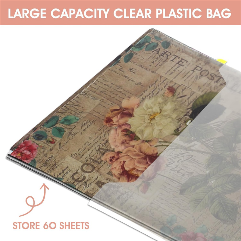 Scrapbook Paper Organizer 60 P - Cardstock Paper Pack ulasan dan harga