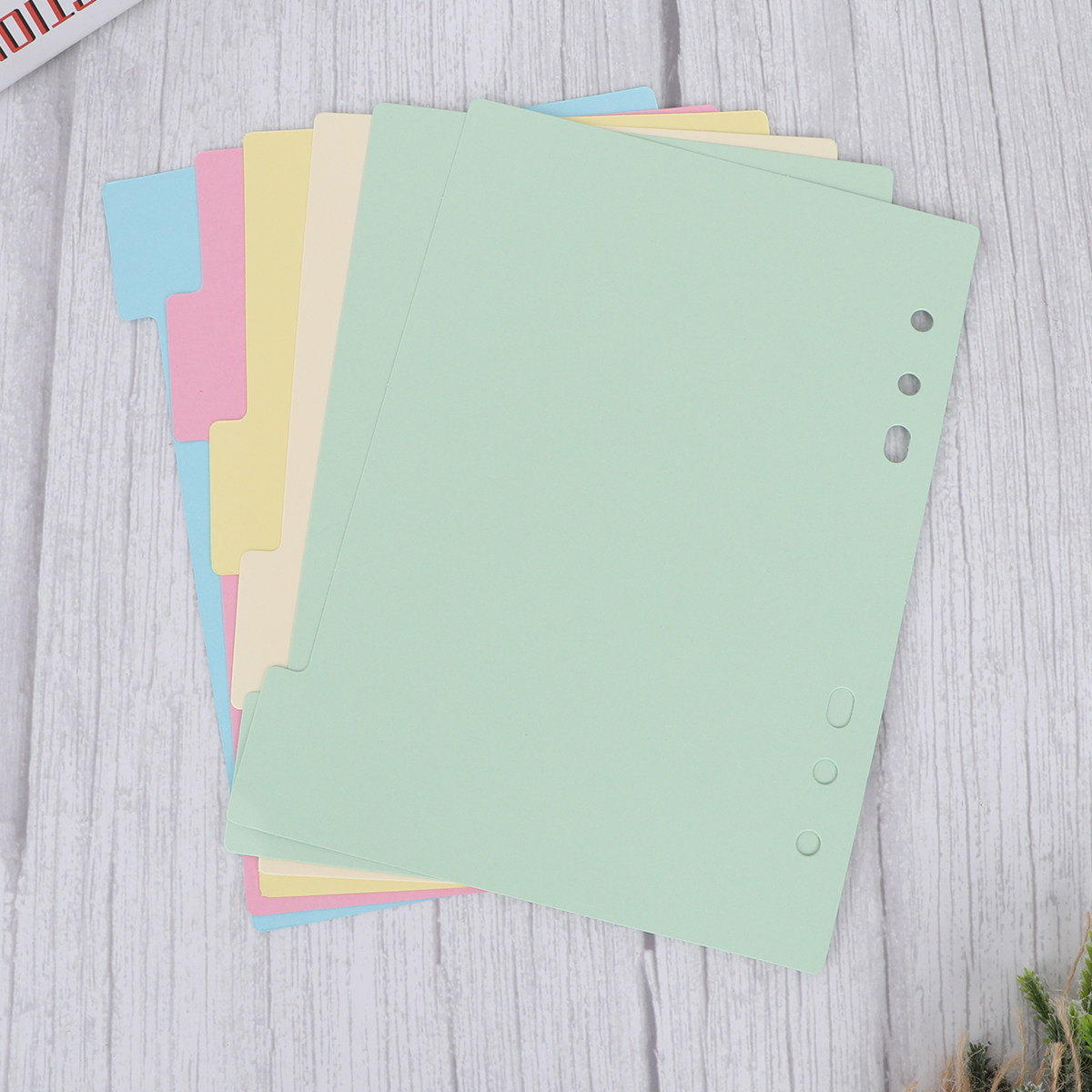 1Set A5 Index Paper Divider 5  - Index Tab Divider ulasan dan harga
