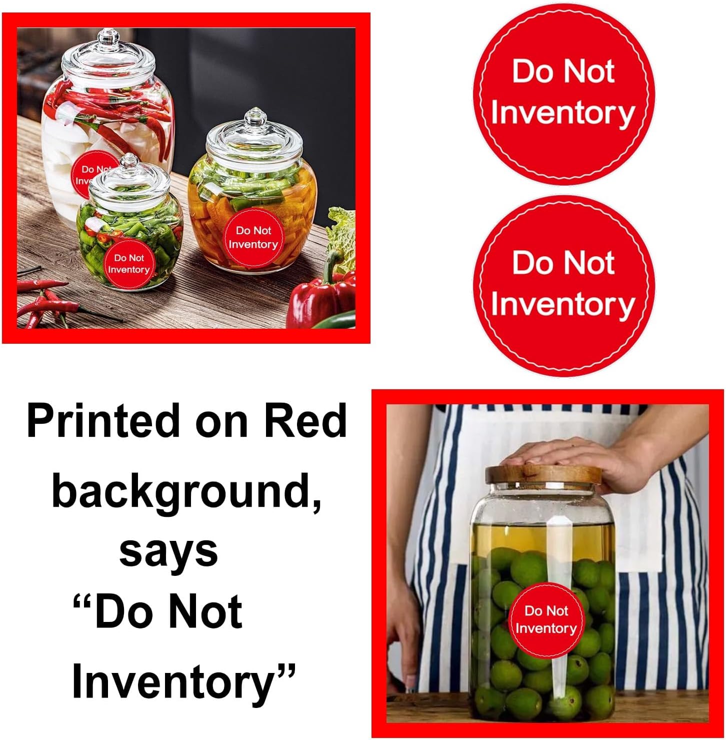 Do Not Inventory Labels 2 inch - Sticker Label Roll ulasan dan harga