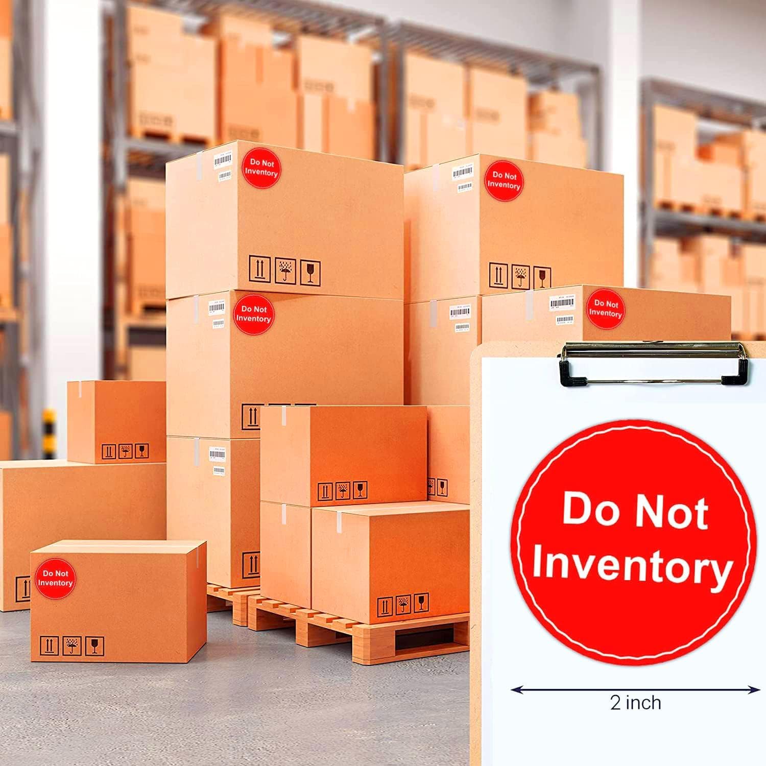 Do Not Inventory Labels 2 inch - Sticker Label Roll ulasan dan harga