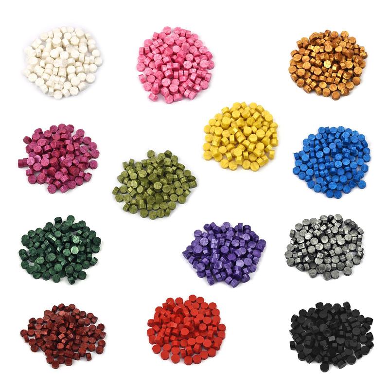 100Pcs Retro Sealing Wax Color - Wax Seal Stamp Kit ulasan dan harga