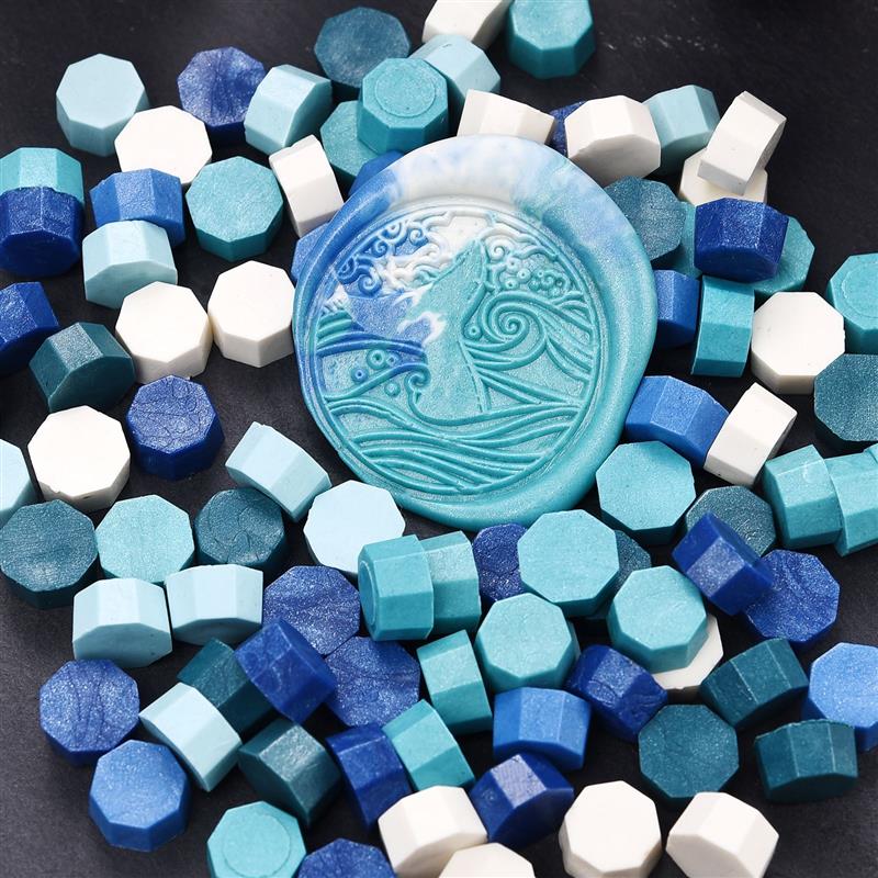 100Pcs Retro Sealing Wax Color - Wax Seal Stamp Kit ulasan dan harga