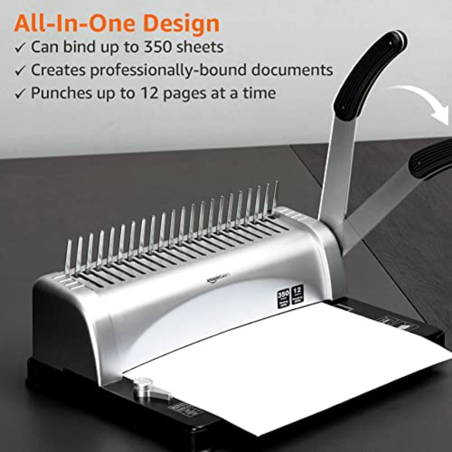 Basics Comb Binding Machine fo - Binding Comb Plastic ulasan dan harga