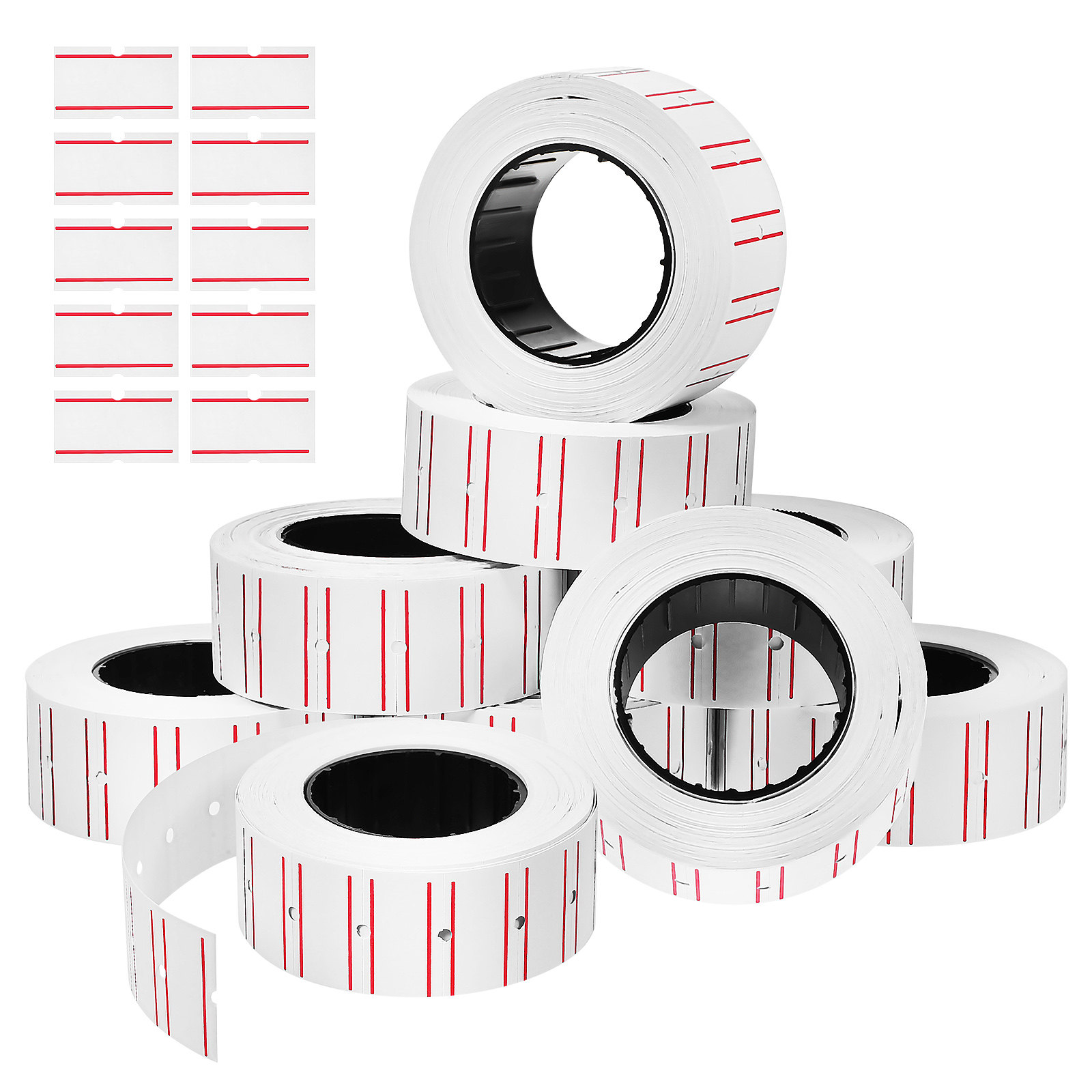 10 Rolls Price Stickers Design - Sticker Label Roll ulasan dan harga