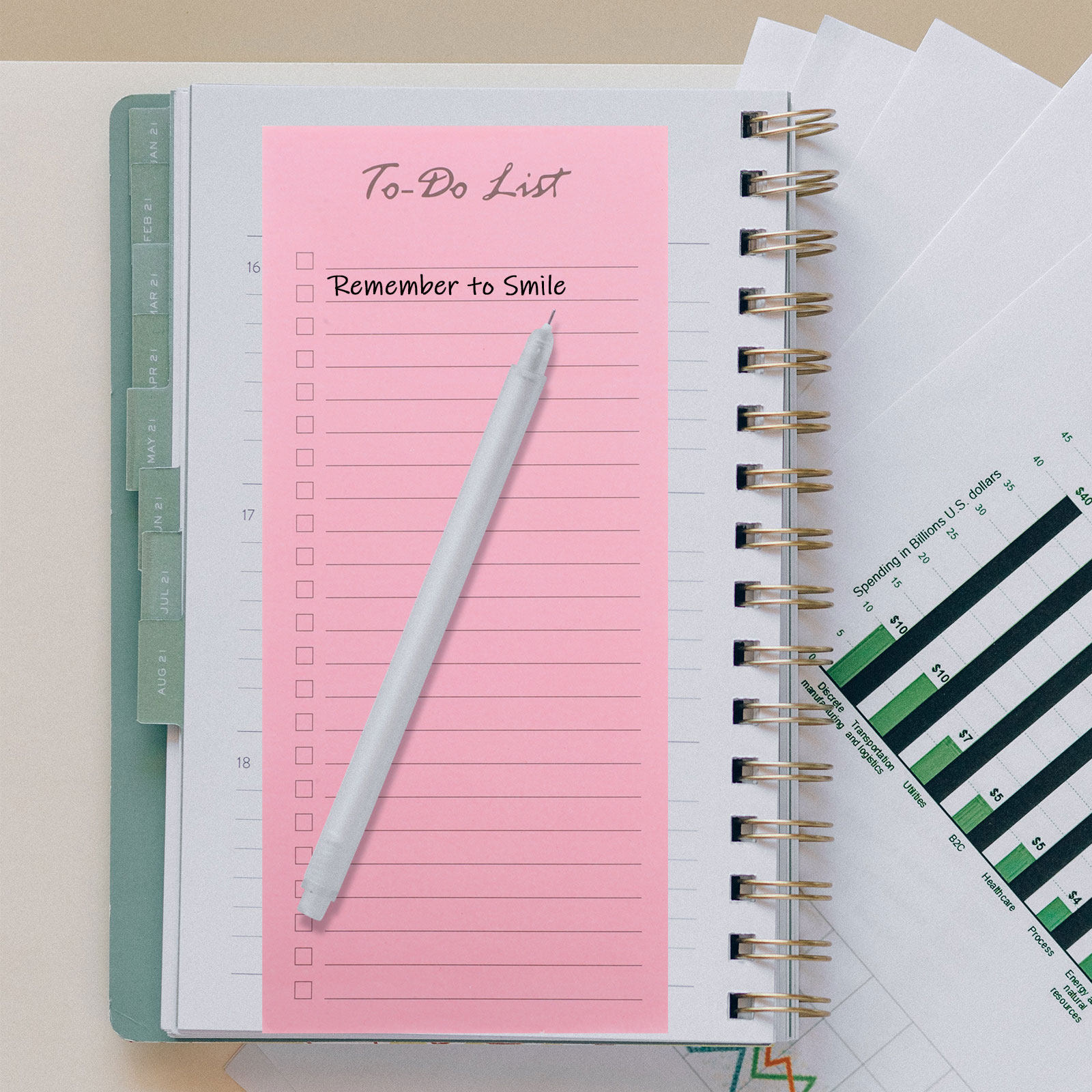 10 Pads to Do List Notepad Sti - Office Stationery Supply List ulasan dan harga