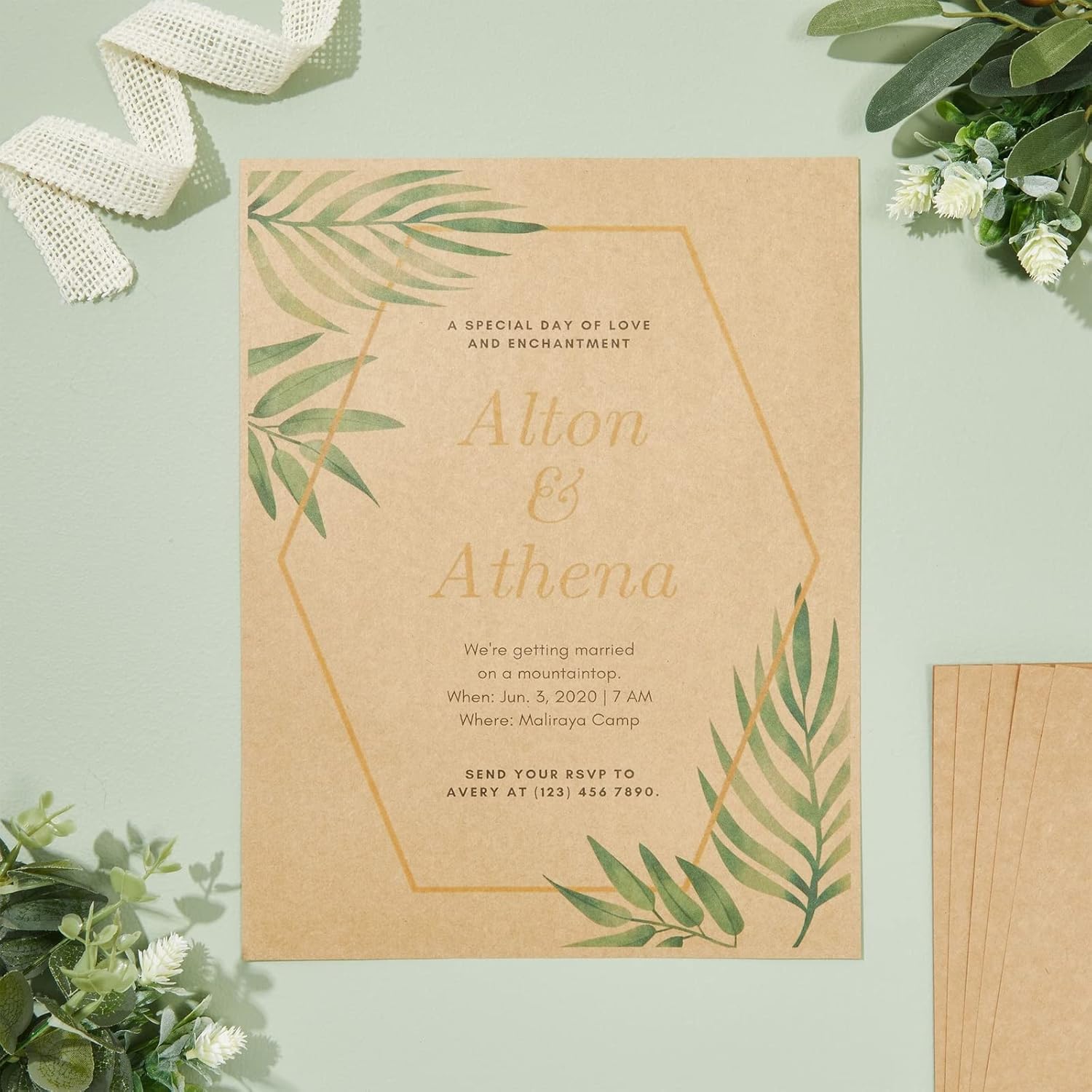 Kraft Paper Cardstock 8.5x11 1 - Cardstock Paper Pack ulasan dan harga